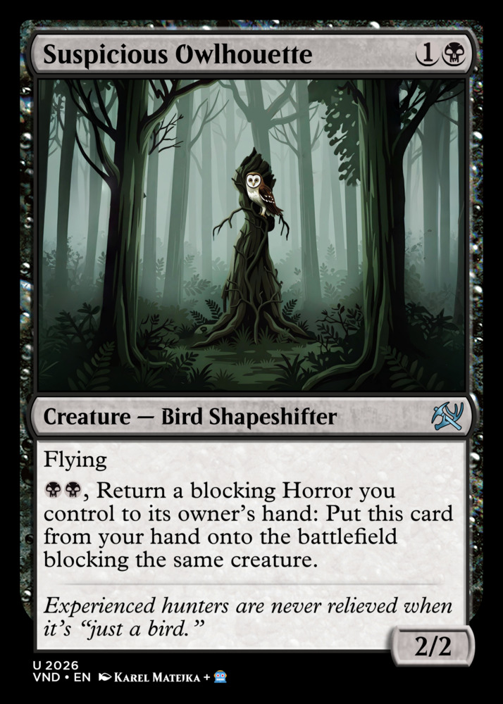 Suspicious Owlhouette